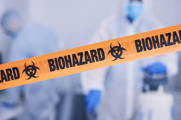 Professional Blood Cleanup technician working in Carmel Valley, CA
